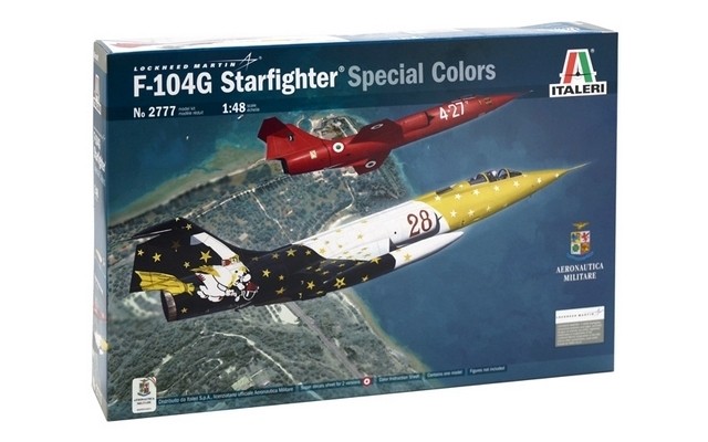 Italeri 1/48 F-104 G/S Starfighter - Super Decal Sheet Included
